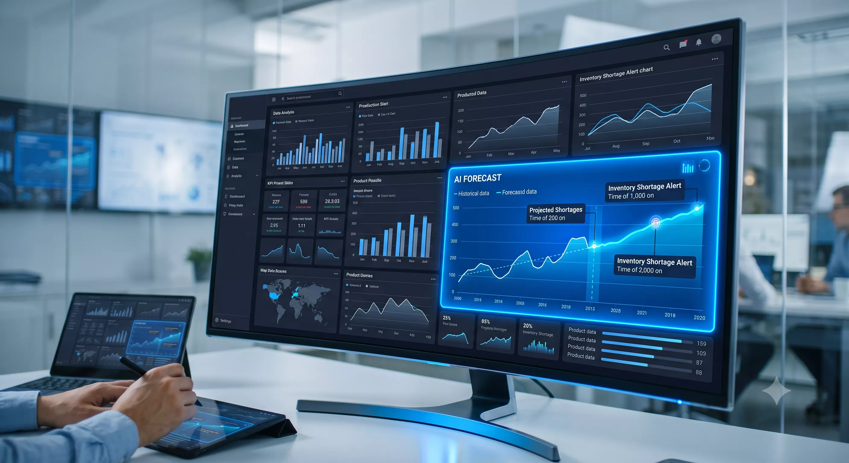 Analiza danych i AI w ERP / CRM